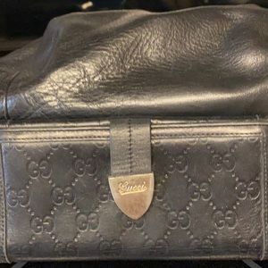 Black Leather Gucci Wallet